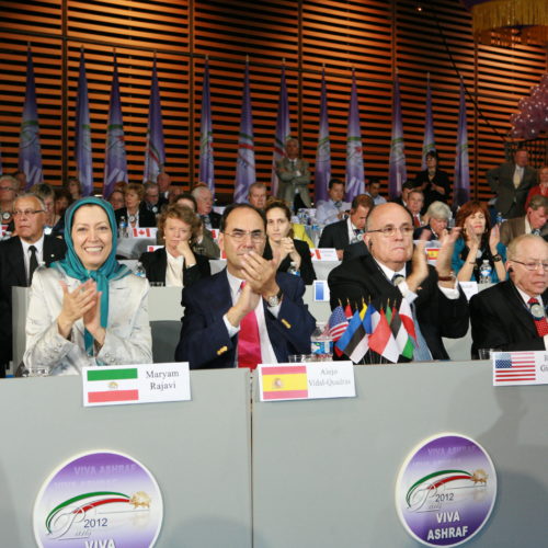 Maryam Rajavi, Villepinte- June 23, 2012