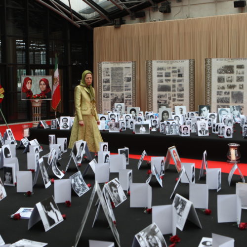 Maryam Rajavi in the gathering at Villepinte- June 22,2013