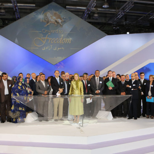 Maryam Rajavi in the gathering at Villepinte- June 22,2013