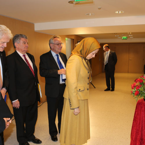 Maryam Rajavi, French Parliament- May 6, 2014