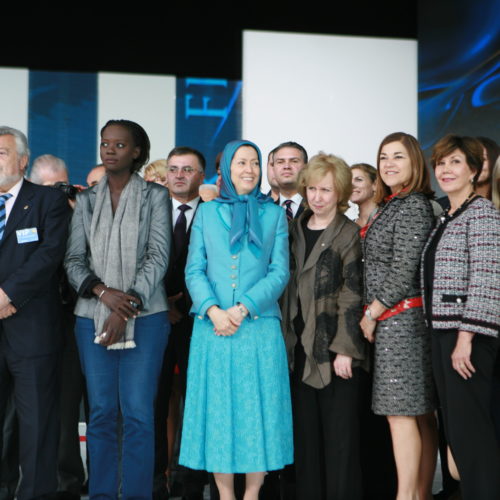 Maryam Rajavi, Annual gathering of the Iranian Resistance– Paris- June 2014