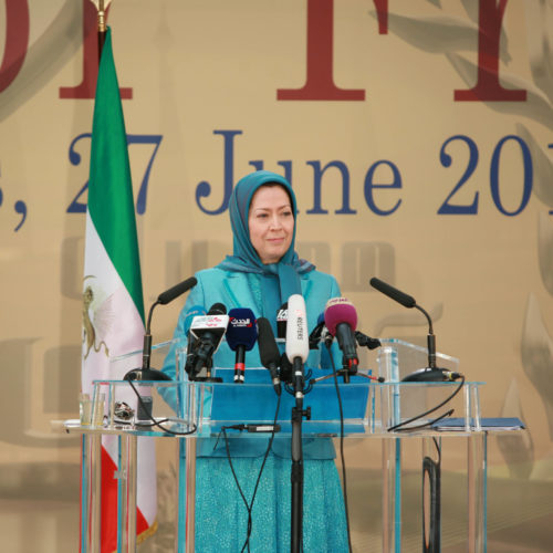 Maryam Rajavi, Annual gathering of the Iranian Resistance– Paris- June 2014
