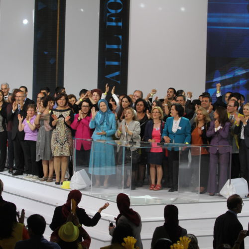 Maryam Rajavi, Annual gathering of the Iranian Resistance– Paris- June 2014