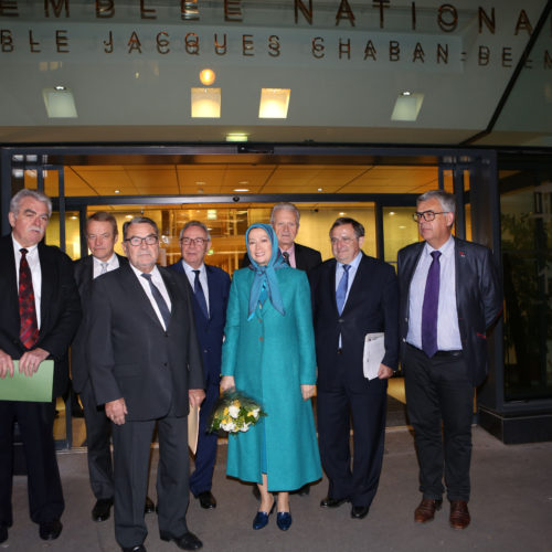 Maryam Rajavi at French National Assembly- 28 October 2014