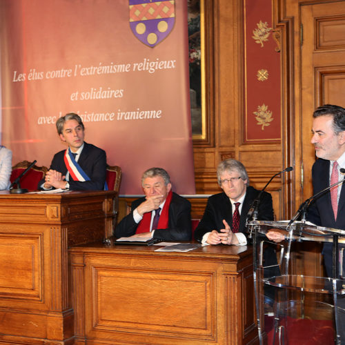 Maryam Rajavi, Meeting at City Hall of 2nd district Paris- 25 November 2014