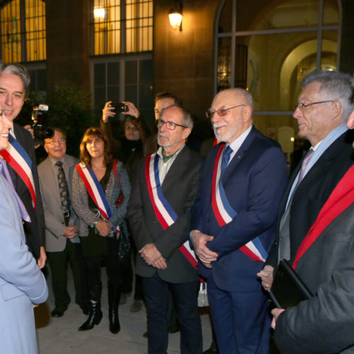 Maryam Rajavi, Meeting at City Hall of 2nd district Paris- 25 November 2014