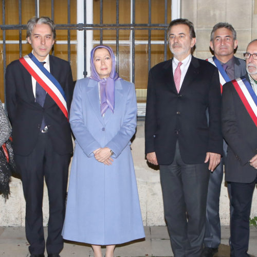 Maryam Rajavi, Meeting at City Hall of 2nd district Paris- 25 November 2014