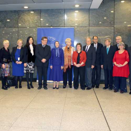 Maryam Rajavi, European Parliament, International day of Human Rights- December 10, 2014