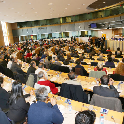 Maryam Rajavi, European Parliament, International day of Human Rights- December 10, 2014