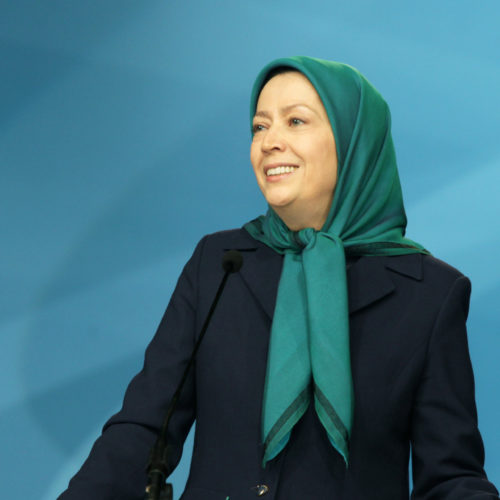 Maryam Rajavi- Gathering titled “In 2015, all for tolerance and democracy against religious extremism”-11jan2015