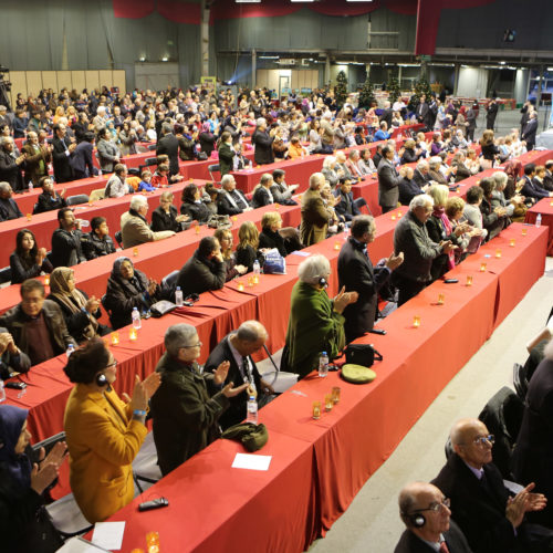 Maryam Rajavi- Gathering titled “In 2015, all for tolerance and democracy against religious extremism”-11jan2015