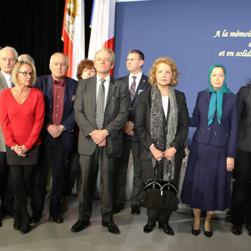 Maryam Rajavi- Gathering titled “In 2015, all for tolerance and democracy against religious extremism”-11jan2015