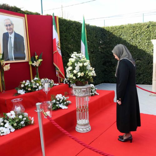 Maryam Rajavi, Honoring memory of the Great artist of Iran’s art and Resistance, Andranik Assatourian- February 27, 2015