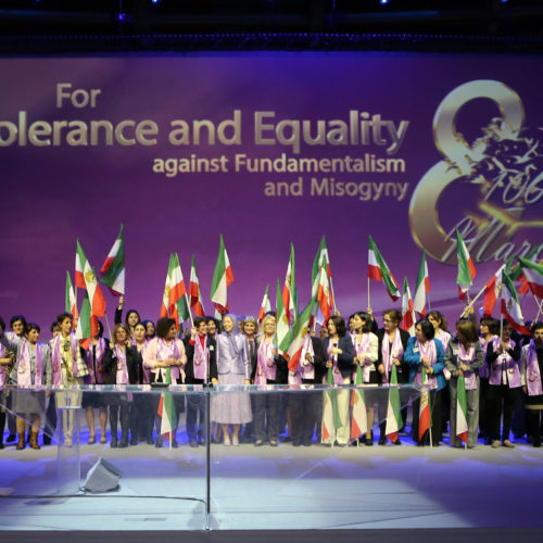 Maryam Rajavi, Gathering for the international women’s day, Berlin- 7 March 2015