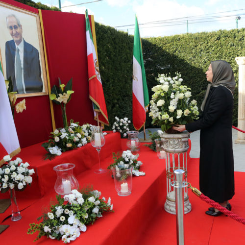 Maryam Rajavi, Honoring memory of the Great artist of Iran’s art and Resistance, Andranik Assatourian- February 27, 2015