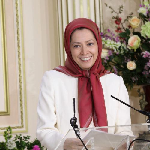 Maryam Rajavi – Auvers sur Oise – Gathering of supporters and French personalities – 12 April 2015-5