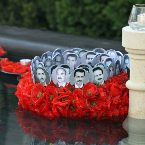 Maryam Rajavi, Auvers sur Oise, Commemorating Mojahed martyrs of 8 April 2011- 12 April 2015