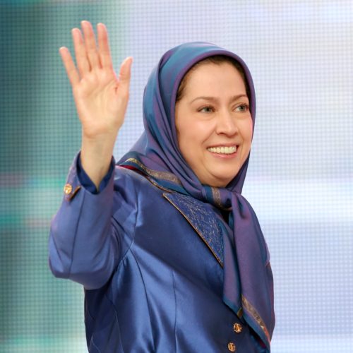 Maryam Rajavi in Grand Gathering near Paris marking the anniversary of the Resistance against the theocratic regime ruling Iran 13 June 2015