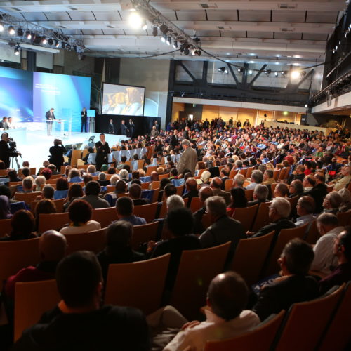 Maryam Rajavi at the International Day against death penalty conference