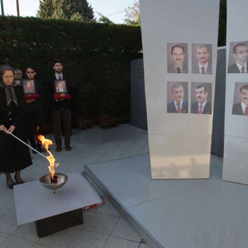 Maryam Rajavi, Commemoration of Martyrs of 29 October at camp Liberty- 1 November 2015