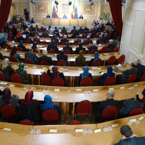 Maryam Rajavi in the Interim session of the National Council of Resistance of Iran, December 19& 20, 2015