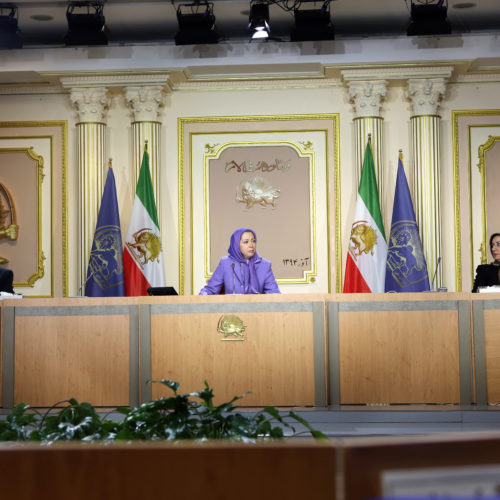 Maryam Rajavi in the Interim session of the National Council of Resistance of Iran, December 19& 20, 2015