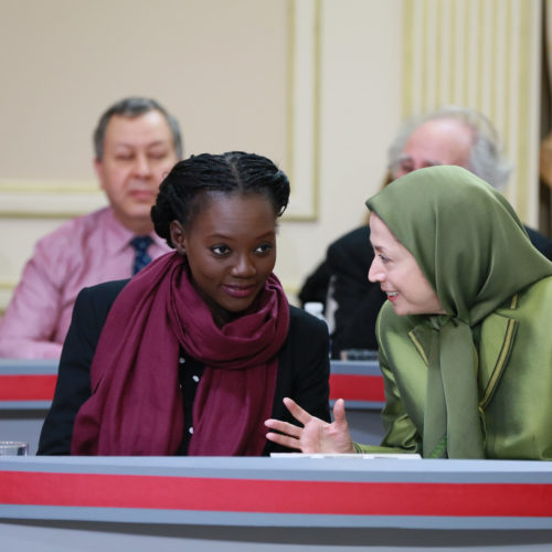 Maryam Rajavi’s speech at the conference with political personalities and elected representatives of France- January 24, 2016