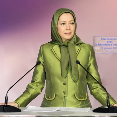 Maryam Rajavi’s speech at the conference with political personalities and elected representatives of France- January 24, 2016