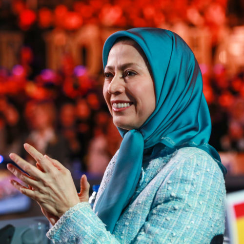 Maryam Rajavi at the International Women’s Day, Pledge for Parity: Women United Against Islamic Fundamentalism, Paris, February 27, 2016