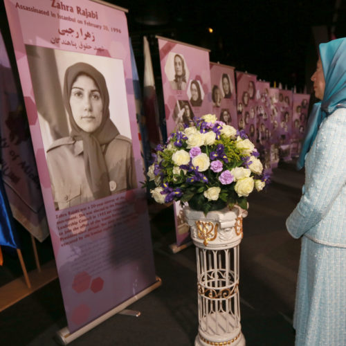 Maryam Rajavi at the International Women’s Day, Pledge for Parity: Women United Against Islamic Fundamentalism, Paris, February 27, 2016