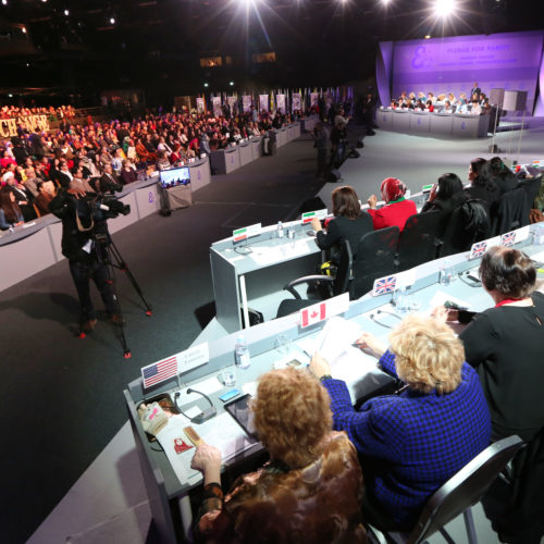 Maryam Rajavi at the International Women’s Day, Pledge for Parity: Women United Against Islamic Fundamentalism, Paris, February 27, 2016