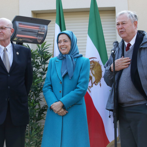 Senior U.S. Lawmakers meet Maryam Rajavi- February 24, 2018
