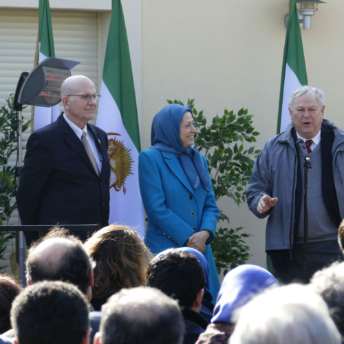 Senior U.S. Lawmakers meet Maryam Rajavi- February 24, 2018