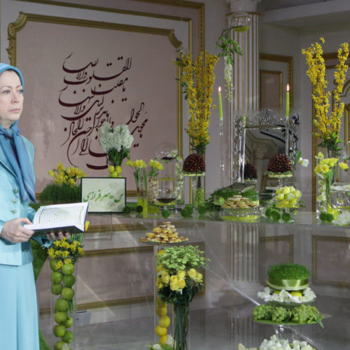 Maryam Rajavi’s greetingsfor Iranian New year 1395-Nowrouz celebrates the certainty of arrival of spring, liberty and joy