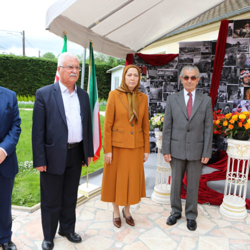 Maryam Rajavi meets with George Sabra-May 12, 2016