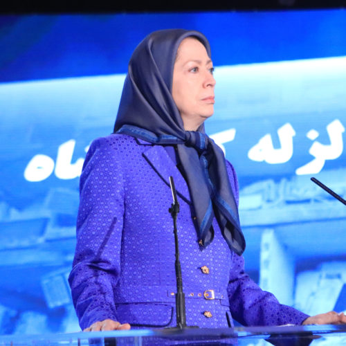 Maryam Rajavi - Solidarity with compatriots hit by earthquake in Western Iran November 20, 2017