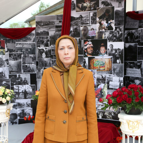 Maryam Rajavi meets with George Sabra-May 12, 2016