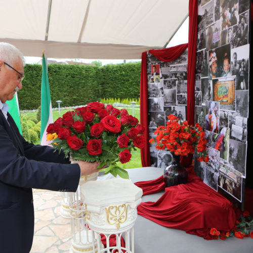 Maryam Rajavi meets with George Sabra-May 12, 2016