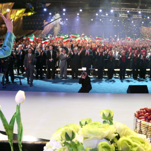 Maryam Rajavi attended a ceremony marking the Iranian New Year, Nowruz