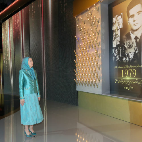 Maryam Rajavi in the Free Iran Grand Gathering in Le Bourget, Paris – July 9, 2016