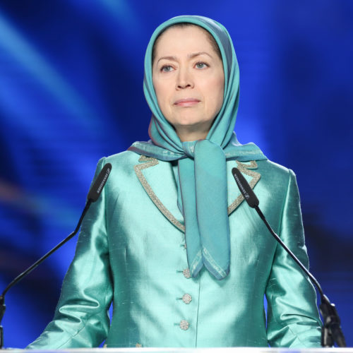 Maryam Rajavi in the Free Iran Grand Gathering in Le Bourget, Paris – July 9, 2016