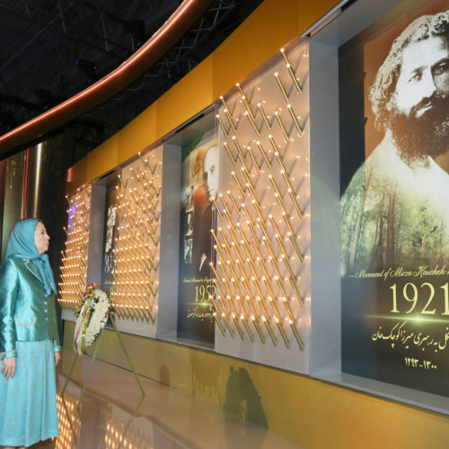 Maryam Rajavi in the Free Iran Grand Gathering in Le Bourget, Paris – July 9, 2016