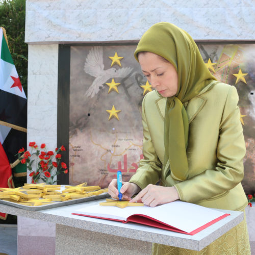 Maryam Rajavi in the meeting of Solidarity with nations of the Middle East- July 10, 2016