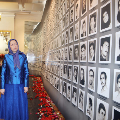 Message of Maryam Rajavi at the Paris 2nd district City Hall Exposition-commemorating 30000 victims of 1988 Massacre (16)