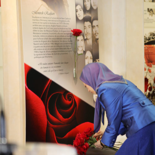 Message of Maryam Rajavi at the Paris 2nd district City Hall Exposition-commemorating 30000 victims of 1988 Massacre (12)