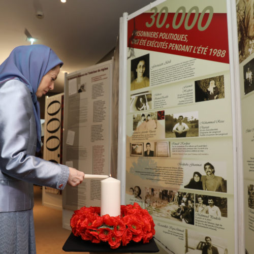 Paying tribute 2 the martyrs of the 1988massacre at the Mutualité Hall- Paris- Nov. 26. 2016