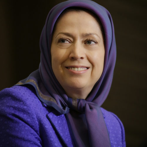 Maryam Rajavi-France Parliament