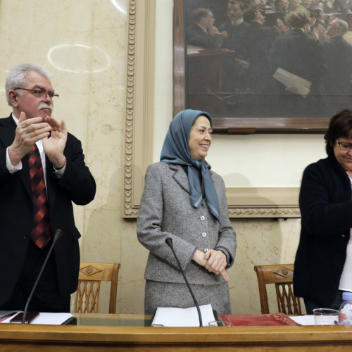 Conference at the National Assembly of France Maryam Rajavi’s speech