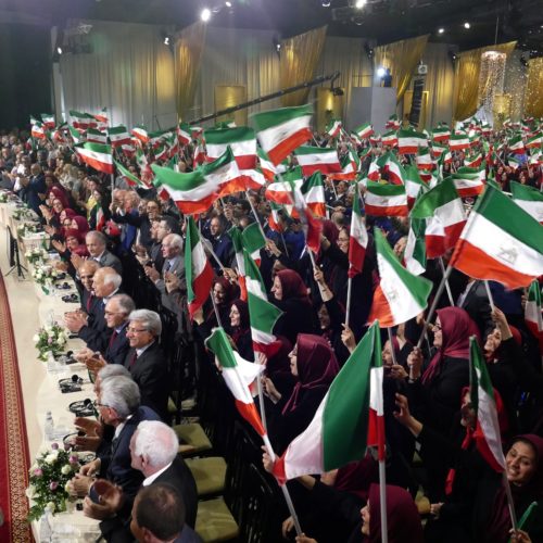 Maryam Rajavi in the Nowruz ceremony in the presence of the Political dignitaries and supporters of the Iranian Resistance -0