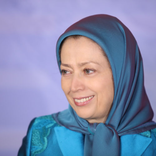 Maryam Rajavi in the grand gathering of freedom-loving Iranians in Paris, July 1, 2017